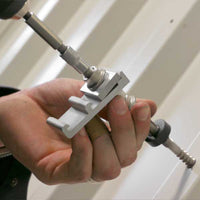 Komplett rögzítőcsavar készlet (hanger bolt) M10 dupla menettel napelem rögzítéséhez