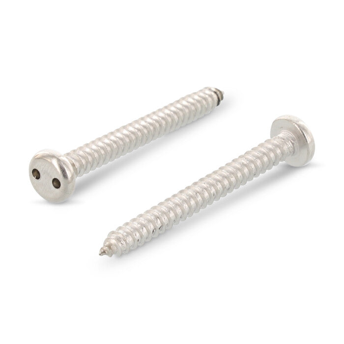 Surub siguranta antifurt cu 2 gauri cap plat - C 5,5 x 16 SP12 - 100 buc.