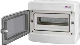 Cutie de distribuție aplicată ETI ECH-12PT, 12 module, IP65, montaj aparent