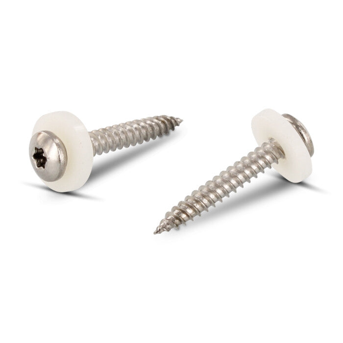 Glafurögzítő csavar poliamid alátéttel, finommenetes – C 3,9 x 32 TX 15 mm – 200 db