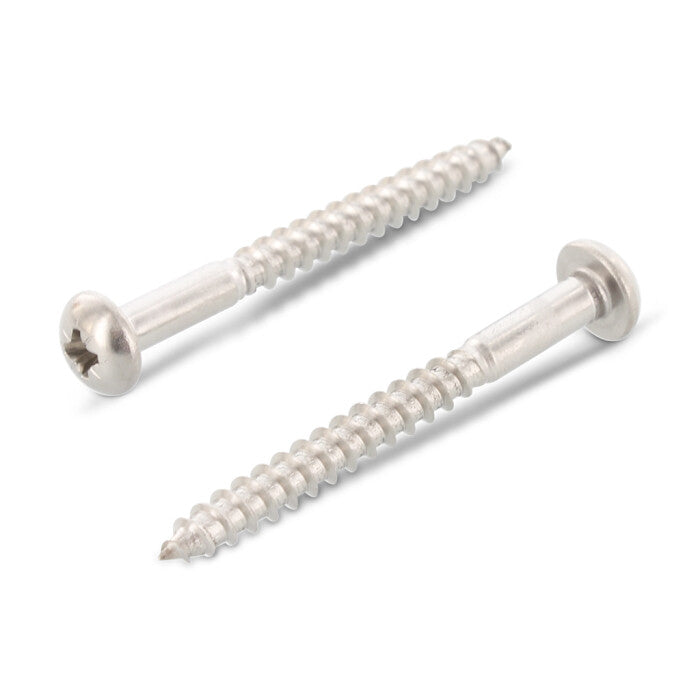 DIN 7996 - Surub lemn dulgherie cap bombat cruce filet partial - 6,0 x 65 Z mm - 100 buc.