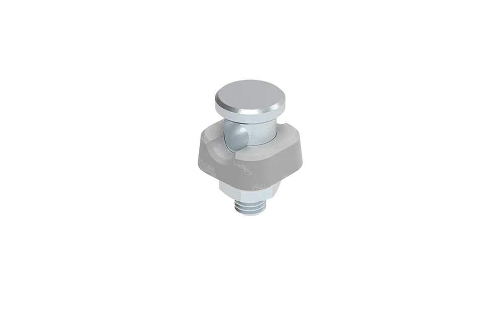50x M10 Érintkező bilincs 8-10mm kerek vezetőhöz, Zn.