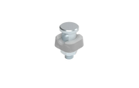 50x M10 Érintkező bilincs 8-10mm kerek vezetőhöz, Zn.