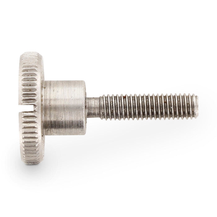 DIN 465 - Surub de reglare cu cap striat crestat filet complet forma ridicata - M3 x 8 mm - 50 buc.