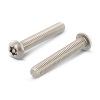 Surub siguranta cap bombat stea + pin - M4 x 25 TX - PIN 20 mm - 100 buc.