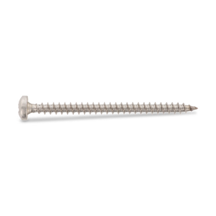 Surub lemn dulgherie cap bombat cruce filet complet - 3,0 x 10 mm - 500 buc.