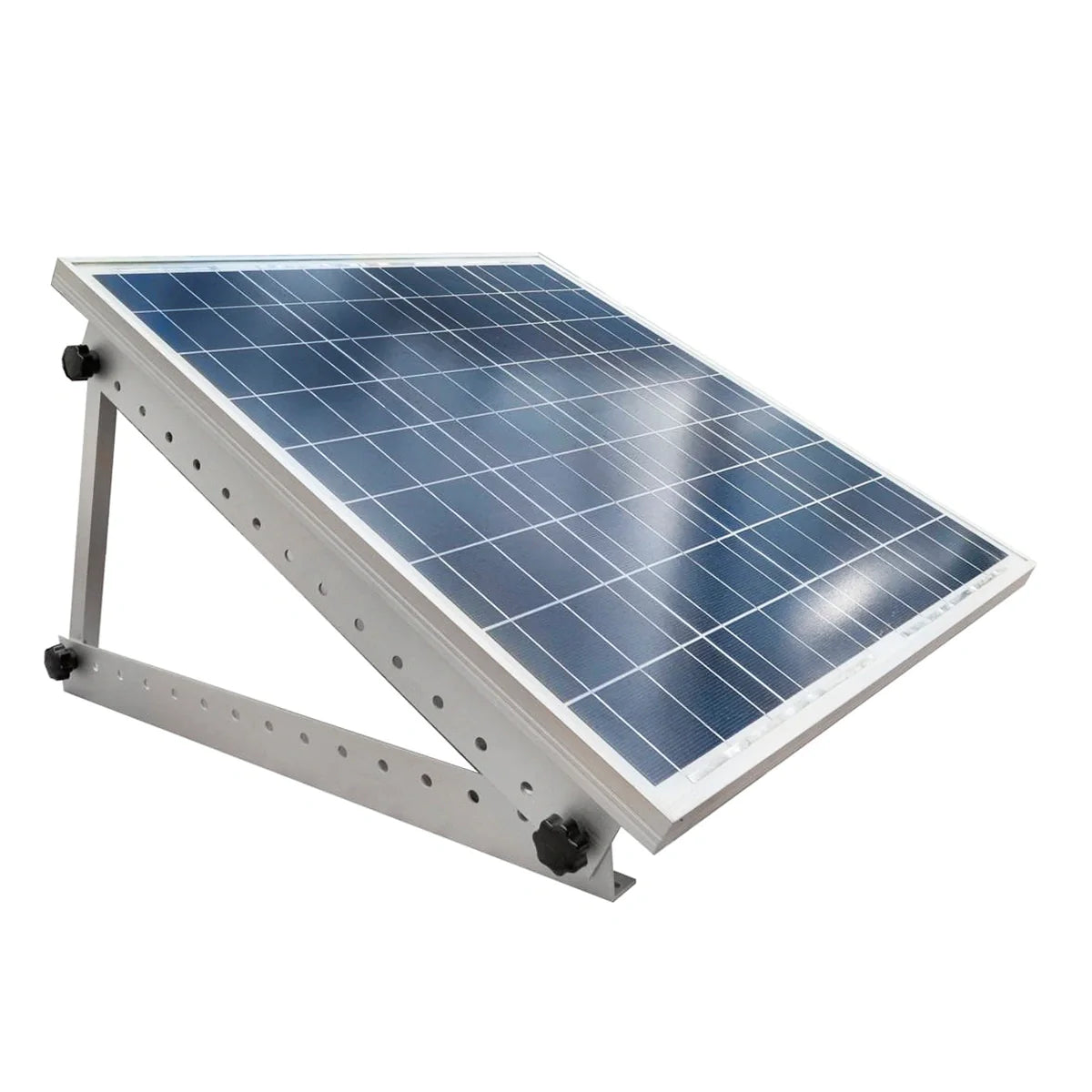 Állítható tartókeret fotovoltaikus panelekhez, 2 darab, 1140x545 mm, 0°-90°, alumínium
