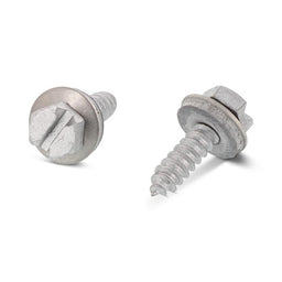 DIN 7976 - Surub autofiletant cap hexagonal cu slot saiba EPDM - C 4,8 x 19 SZ, EPDM-washer 12 mm - 500 buc.