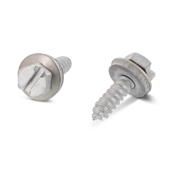 DIN 7976 - Surub autofiletant cap hexagonal cu slot saiba EPDM - C 4,2 x 19 SZ, EPDM-washer 12 mm - 500 buc.
