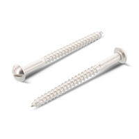 DIN 96 – Féldiónyi fejű hornyolt ácscsavar, részmenetes – 4,5 x 65 mm – 200 db