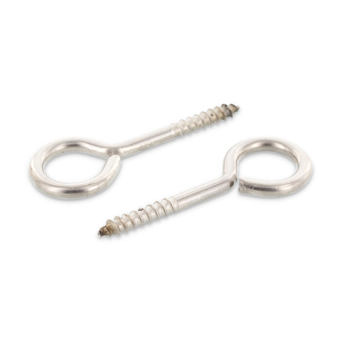 Surub lemn cu inel / ochi de prindere - 4,4 x 40 mm - 100 buc.