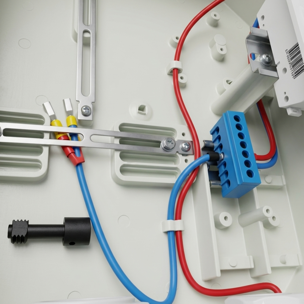 Bloc de măsură și protecție monofazat BMPM 32A IP65 pentru branșament electric rezidențial