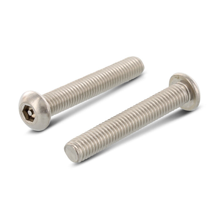 Surub siguranta cap bombat imbus hexagonal + pin - M10 x 50 HEX - PIN 6 mm - 100 buc.