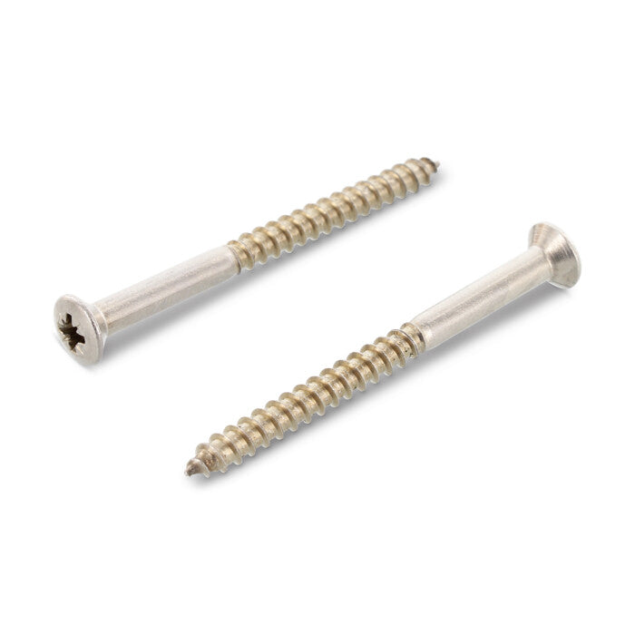 DIN 7995 - Surub lemn dulgherie cap inecat ridicat cruce filet partial - 4,5 x 80 Z mm - 200 buc.
