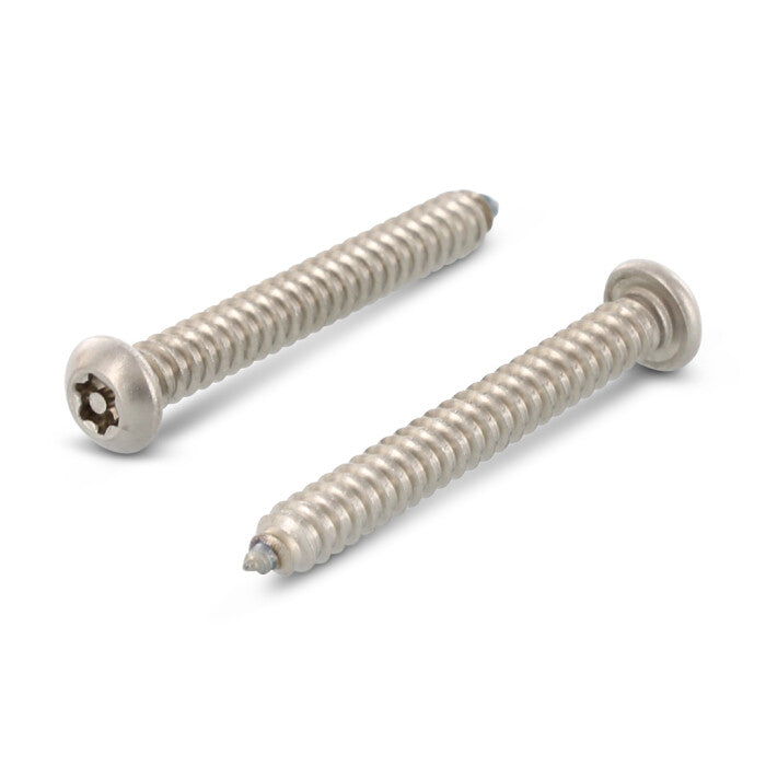 Gombafejű biztonsági csavar, csillag + pin - C 5,5 x 50 TX - PIN 27 mm - 100 db.