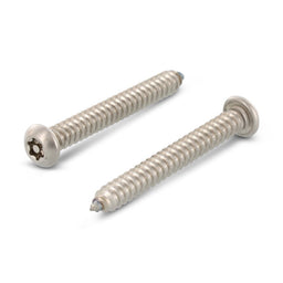 Surub siguranta cap bombat stea + pin - C 6,3 x 25 TX - PIN 27 mm - 100 buc.