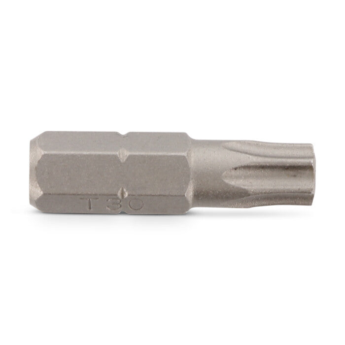 Bit siguranta pentru surub cap stea - 1/4" x 25 TX - PIN 55 mm
