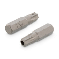 Bit siguranta pentru surub cap stea - 1/4" x 25 TX - PIN 55 mm