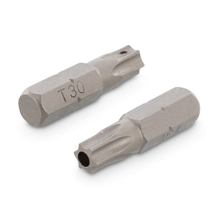 Bit siguranta pentru surub cap stea - 1/4" x 25 TX - PIN 55 mm