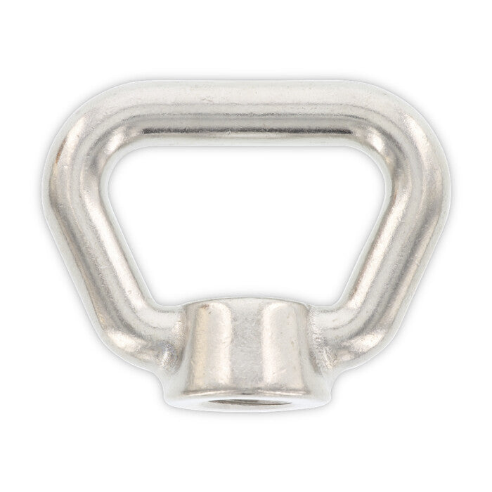 DIN 80704 - Háromszögletű szemes anya - M10 - 10 db