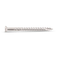 Fa csavar terasz- és decképítéshez, süllyesztett fejjel, bordázott és T-Drill heggyel - 5,0 x 70/46 TX 25 - 100 db.