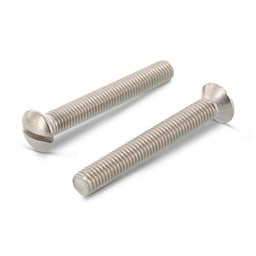 DIN 964 - Lencsefejű, hornyolt csavar, teljes menetű - M10 x 16 mm - 100 db.
