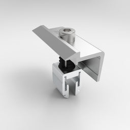 EASYCLAMP U60 Végbilincs Komplett Szett Napelemek Rögzítéséhez 60 mm-es Profilra