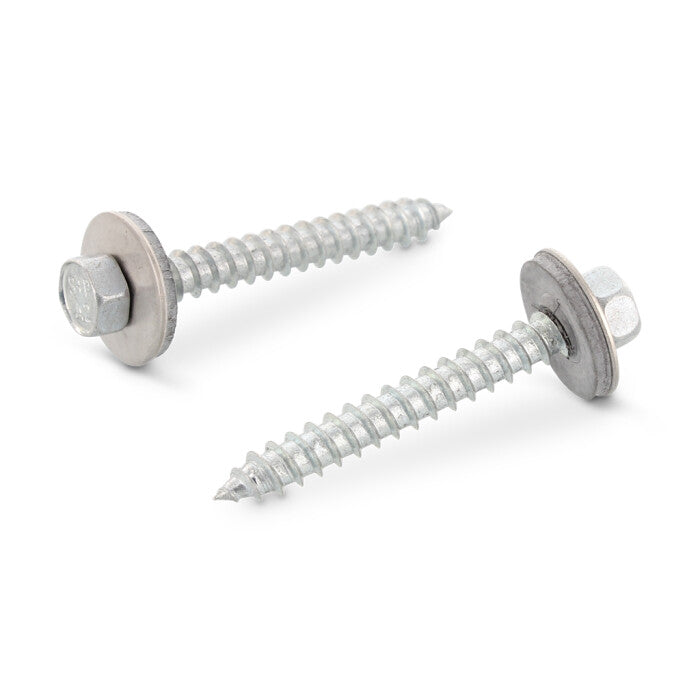 Surub pentru fatada cu varf ascutit si saiba EPDM 19 mm - A 6,5 x 32 mm - 200 buc.