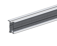 ISOBEAM NX 60/4300 alumínium profil fotovoltaikus napelemek szereléséhez