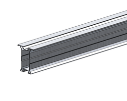 ISOBEAM NX 60/4300 alumínium profil fotovoltaikus napelemek szereléséhez