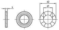 Nagy blokkszábla – 21,4 x 39,0 x 3 mm – 100 db