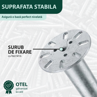 Surub de Fundatie - Profil M