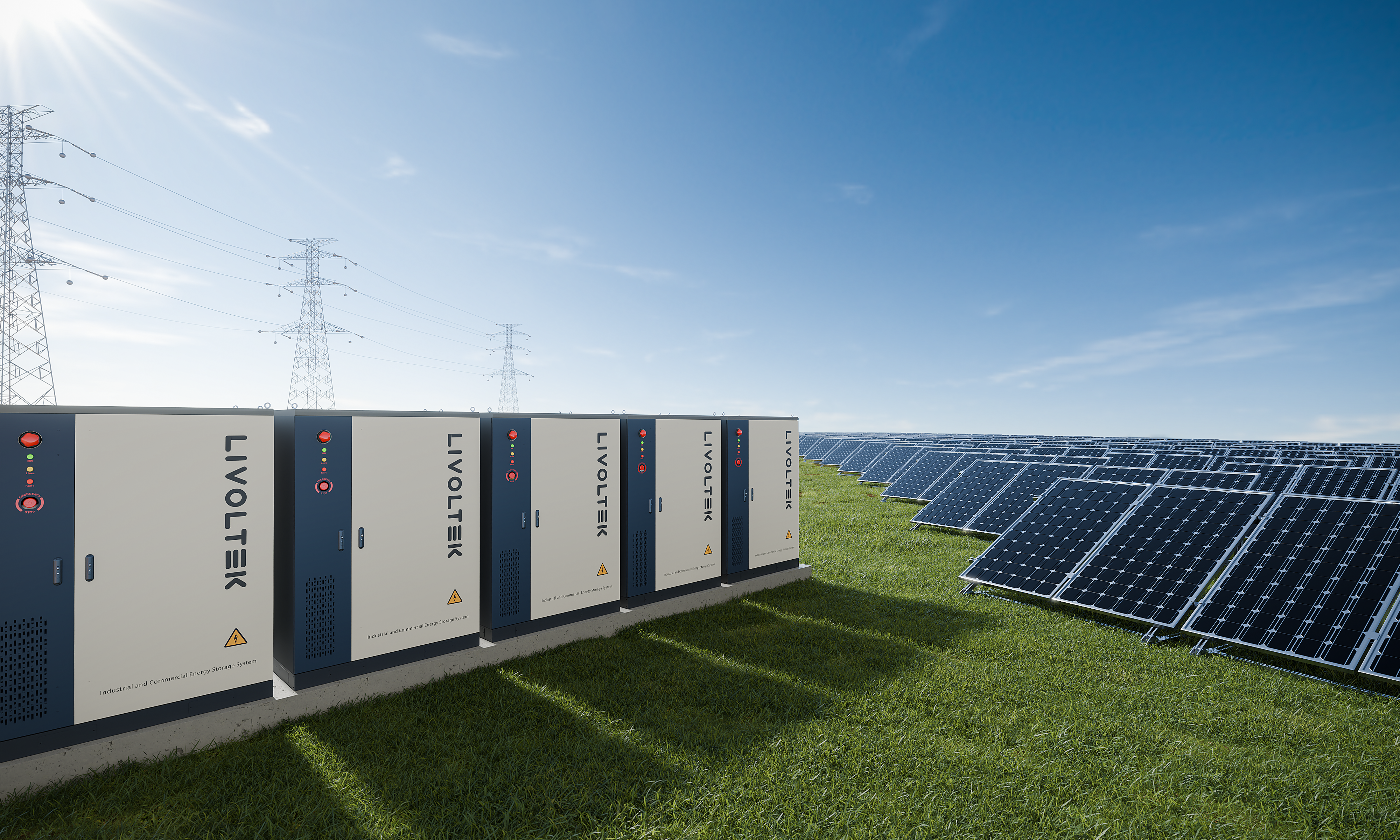 Nagyfeszültségű akkumulátor napelemekhez LIVOLTEK 10-30kW