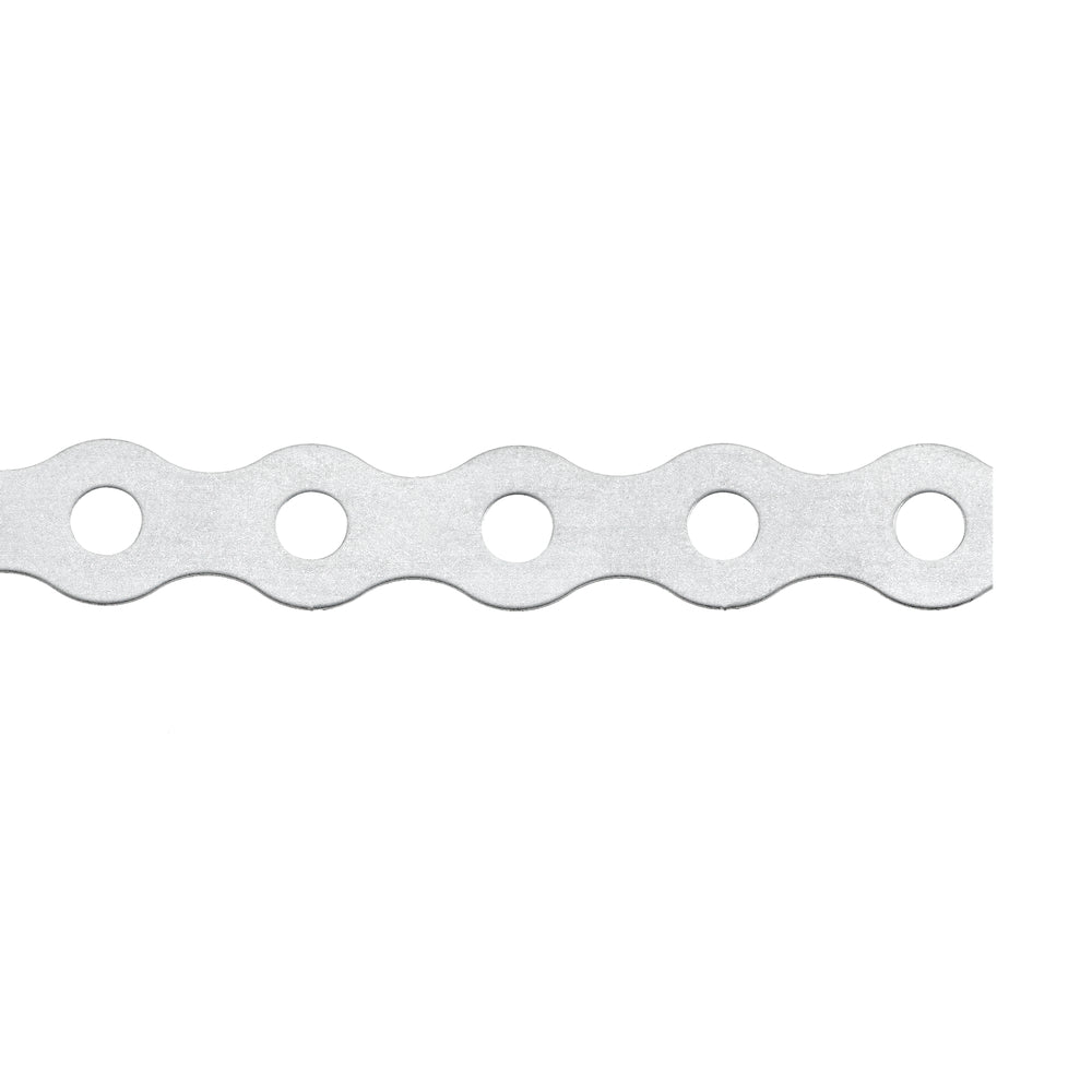 Perforált szalag R típusú 12 17 x 0.8 mm, horganyzott acél, 10 m