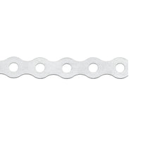 Perforált szalag R típusú 12 17 x 0.8 mm, horganyzott acél, 10 m