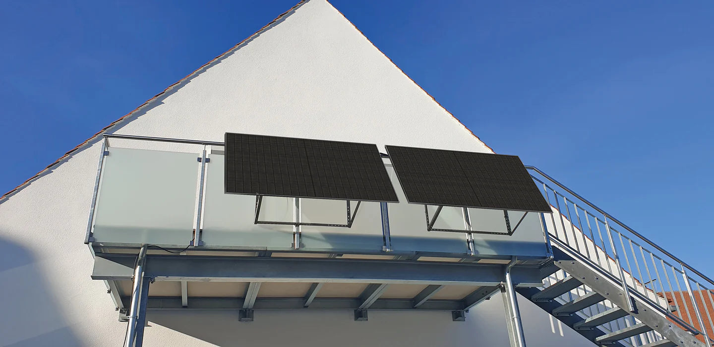 Sistem 2x Panouri Fotovoltaice pentru Balcon 1000W