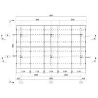 Structură Panouri Fotovoltaice Sol 10 Panouri - Model X 25° S350GD+Z275