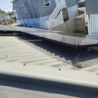 Clemă speed clip pentru fixare plasă anti pasări la panouri solare fotovoltaice, fără șuruburi