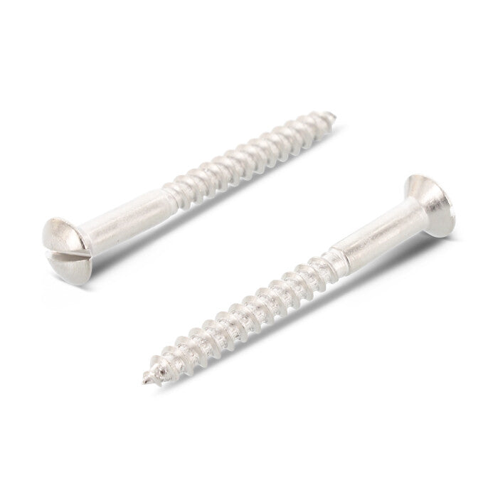 DIN 95 - Féldekor fejű, hornyolt, részmenetes ácscsavar - 5,5 x 25 mm - 200 db.