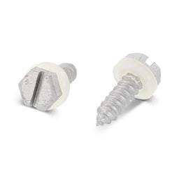 DIN 7976 - Hatlapfejű önmetsző csavar bevágással, poliamid alátét - C 4,8 x 19 SZ, polyamide-washer 10 mm - 500 db.