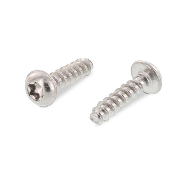 Surub pentru plastic cu cap plat flansa - 2,5 x 20 TX 8 - 500 buc.