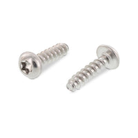 Surub pentru plastic cu cap plat flansa - 2,0 x 10 TX 6 - 500 buc.