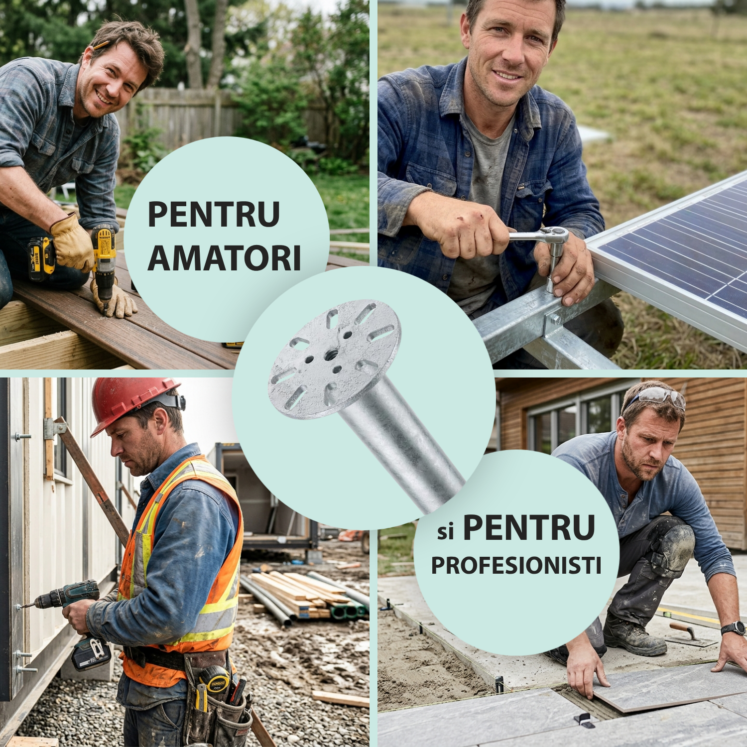 Surub de Fundatie - Profil M