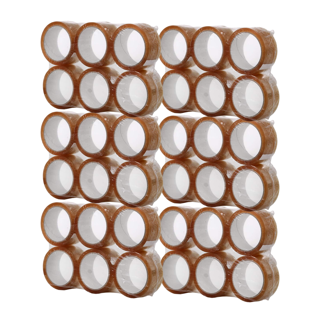 36x Ragasztószalag, oldószeres, 48 mm x 60 m, átlátszó
