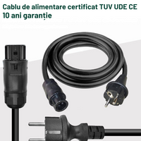 Akkumulátor kábel BC01-F Schuko 5m