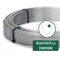 Kerek alumínium levezető vezető 8/10 mm