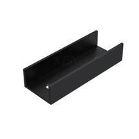 Conector din aluminiu anodizat 120x45x25mm pentru profile 40x40mm panouri solare fotovoltaice