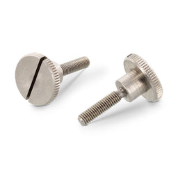 DIN 465 - Surub de reglare cu cap striat crestat filet complet forma ridicata - M6 x 12 mm - 25 buc.