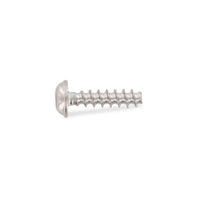 Surub pentru plastic cu cap plat flansa - 2,0 x 10 TX 6 - 500 buc.
