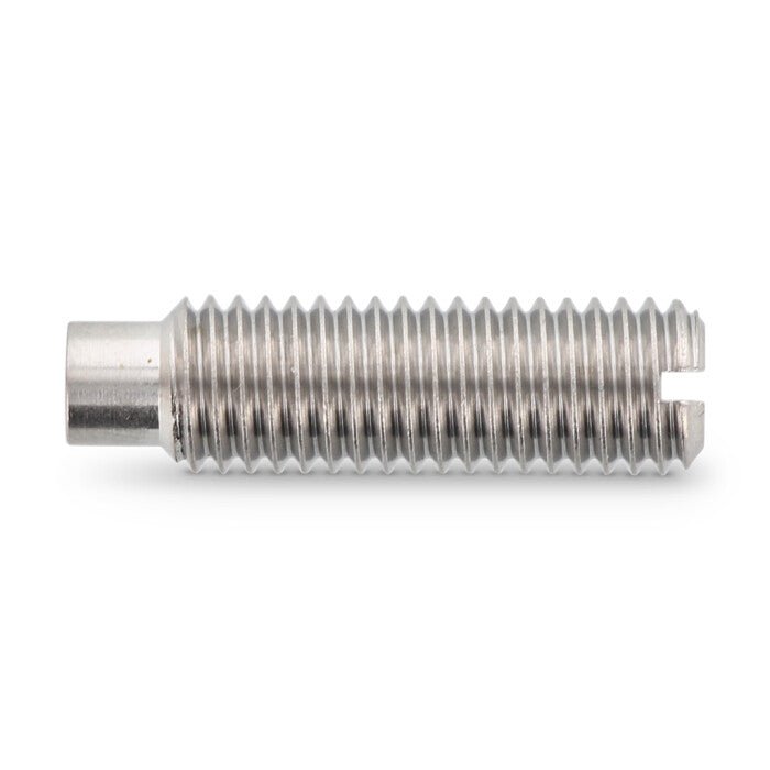 DIN 417 - Stift filetat cu crestatura varf cilindric - M 8 x 8 mm - 100 buc. - Admira Distribution